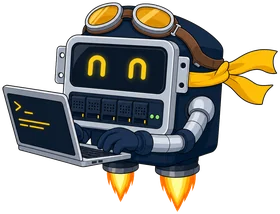 Dex typing on a laptop